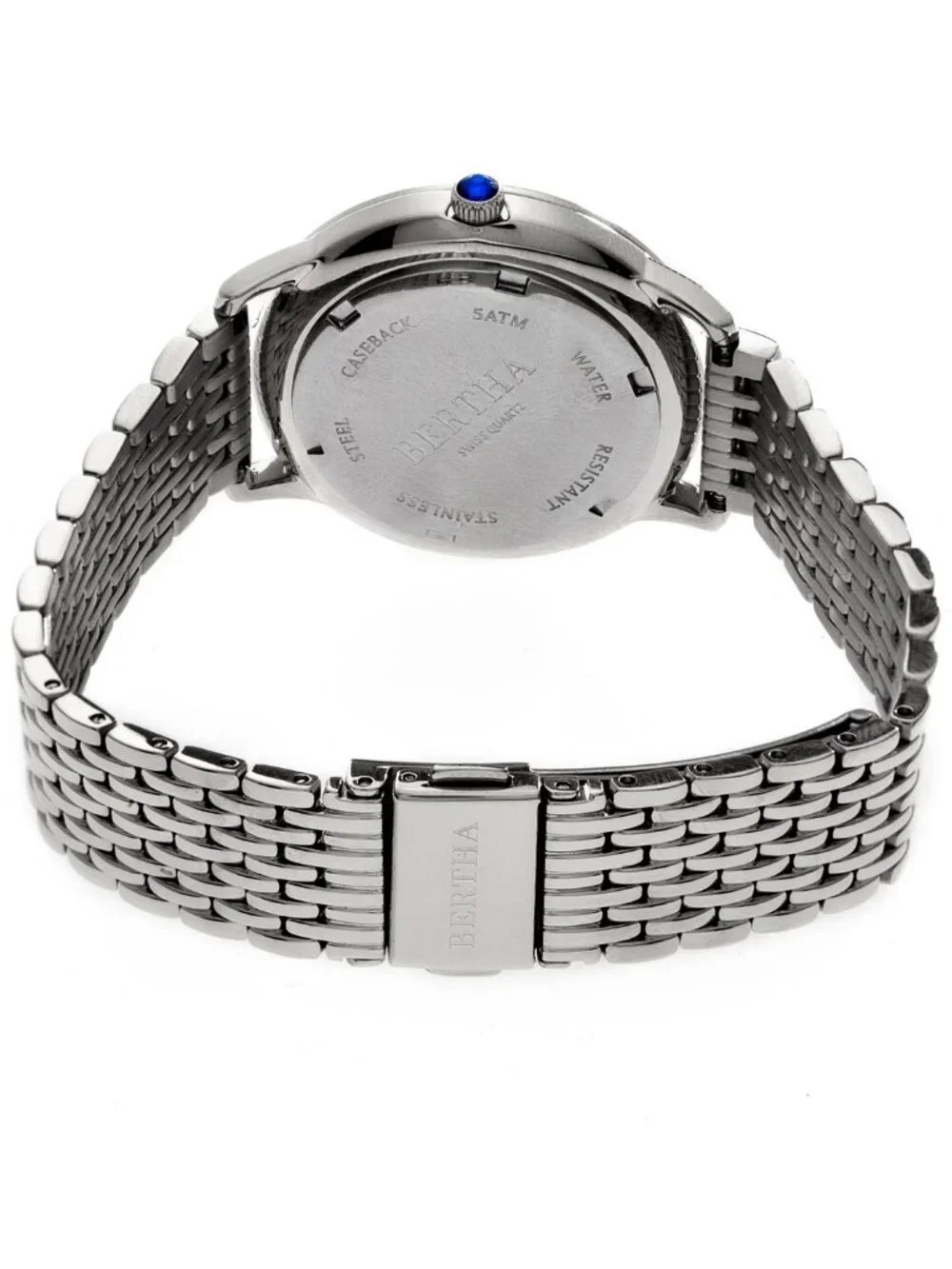 NWT Bertha Abby Black Dial Ladies Watch